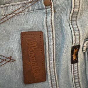WRANGLER Lou Lou Bells Flared Jeans Desire Blue main image 1